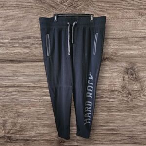 Hard Rock Men's  Black Joggers Pants Size XXL